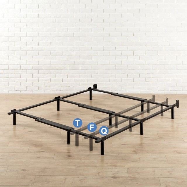 Zinus Compack Adjule 7 Inch Heavy Duty Bed Frame Fits Twin Full Heavy Duty Adjule Metal Bed Frame Fits Queen Twin Full Size Bedroom Steel