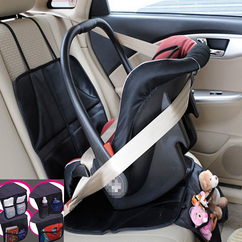 Car Baby Child Seat Saver Anti-slip Protector Safety Cushion Cover ... Car Baby Child Seat Saver Anti-slip Protector Safety Cushion Cover ...