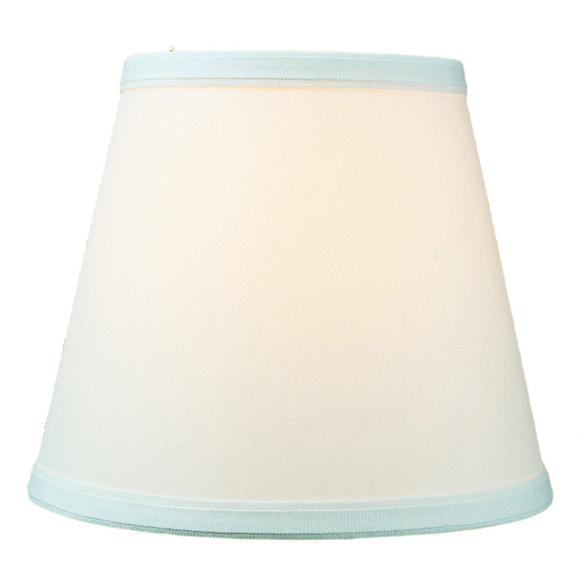5x8x7 Empire Linen Edison Clip On Lamp Shade Light Oatmeal Brand New T
