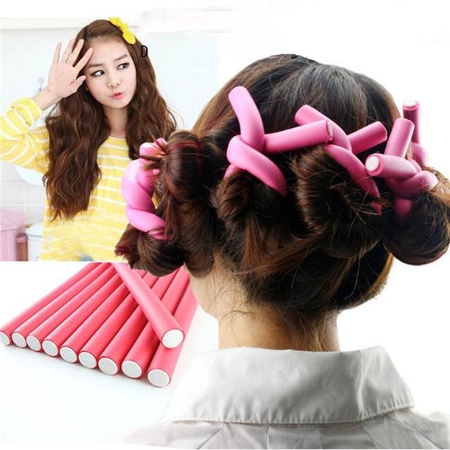 Soft Hair Rollers Bendy Twist Hairdressing Curlers Rubber Twistee Soft Hair Rollers Bendy Twist Hairdressing Curlers Rubber Twistee Benders Z