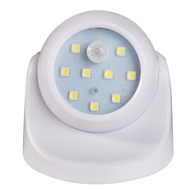 360 Battery Operated Indoor Outdoor Night Motion Sensor Security Picture 10 Of