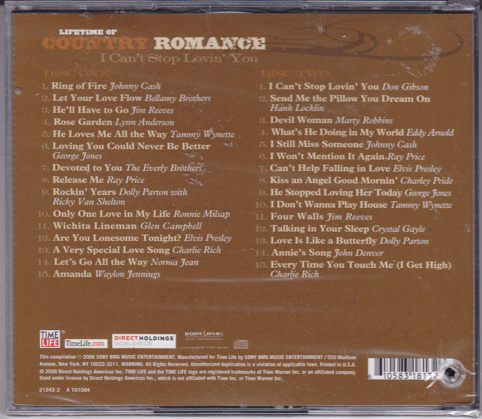 Country Romance 2cd Time Life Cant Stop Loving You Johnny Cash Waylon Jennings Country Romance 2cd Time Life Cant Stop Loving You Johnny Cash Waylon Jennings