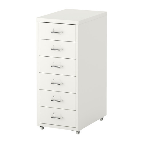 Ikea Helmer Drawer Unit On Casters Desk Office Organize Storage Ikea Helmer Drawer Unit On Casters Desk Office Organize Storage White Ebay