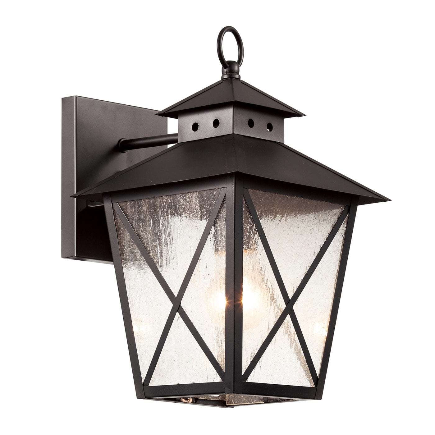 Trans Globe Lighting 40171 Bk Outdoor Wall Light In Black Picture 1 Of