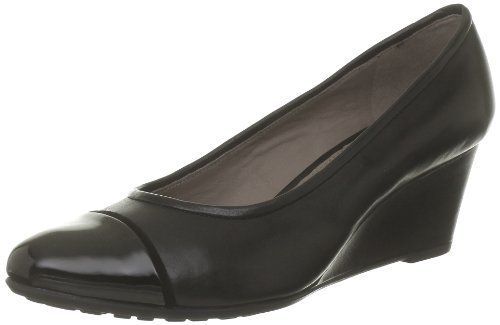 TG.38 Geox D VENERE P Scarpe con plateau donna Nero Schwarz BLACK C9999 TG.38 Geox D VENERE P Scarpe con plateau donna Nero Schwarz BLACK C9999