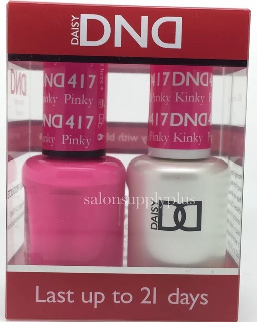 Dnd Daisy Duo Gel W Matching Nail Polish Lacquer Pinky Dnd Daisy Duo Gel W Matching Nail Polish Lacquer Pinky 417