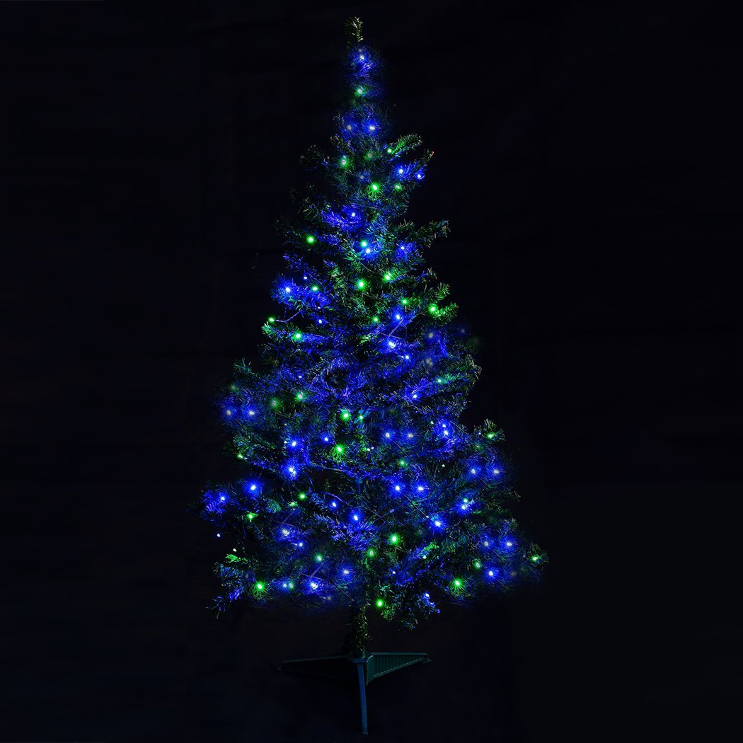 Tree Lights Outdoor Solar 100 Led Powered Xmas String Fairy Picture 1 Of 7