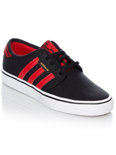 Scarpa Adidas Seeley Core NeroScarletFootwear Bianco Scarpa Adidas Seeley Core NeroScarletFootwear Bianco