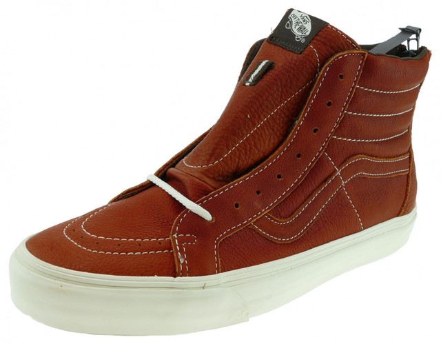 Vans sk8hi ZIP ca California Collection boot leather Henna Vans sk8hi ZIP ca California Collection boot leather Henna