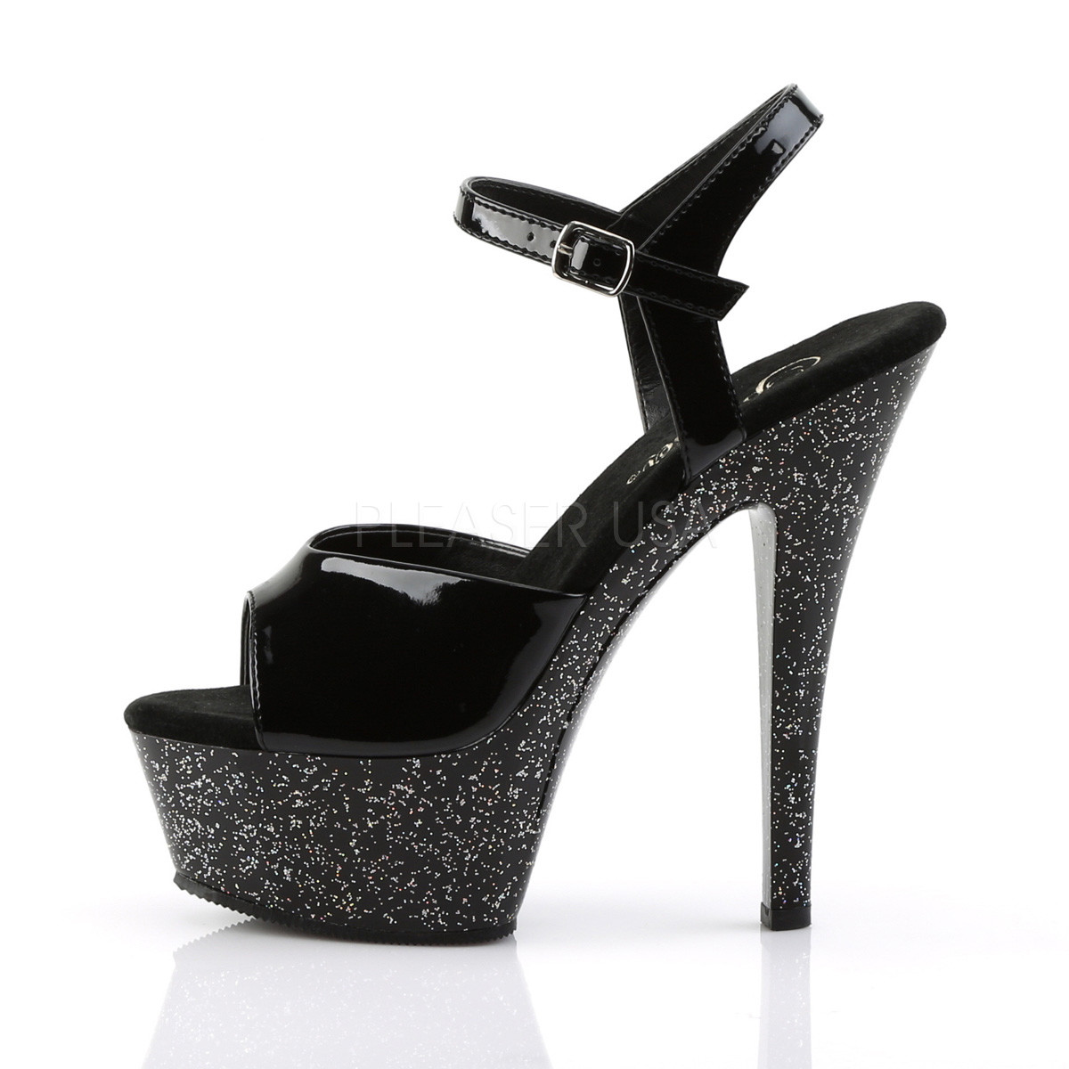 TG 37 EU Pleaser KISS209MG Sandali Donna Color Nero BlkBlk w6t TG 37 EU Pleaser KISS209MG Sandali Donna Color Nero BlkBlk w6t