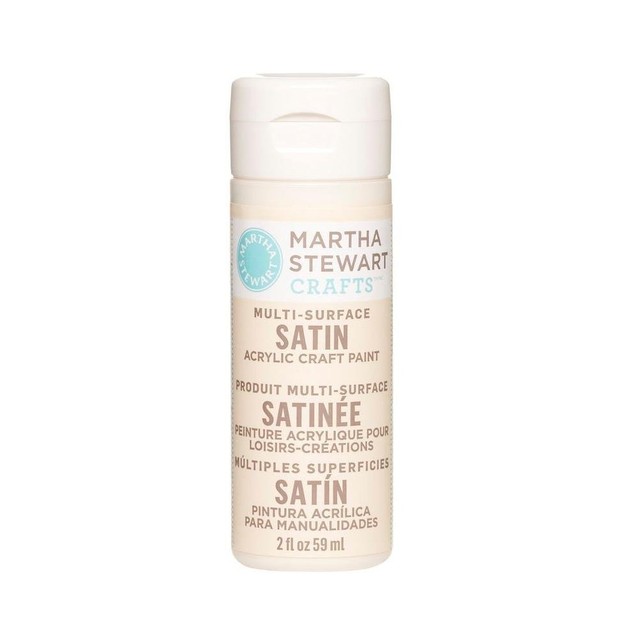 Martha Stewart Satin Acrylic Craft Paint 2oz Porcelain Doll Martha Stewart Crafts Multi Surface Satin Acrylic Craft Paint In Assorted Colors