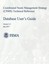 Coordinated Needs Management Strategy (CNMS) Technical Reference: Database User'