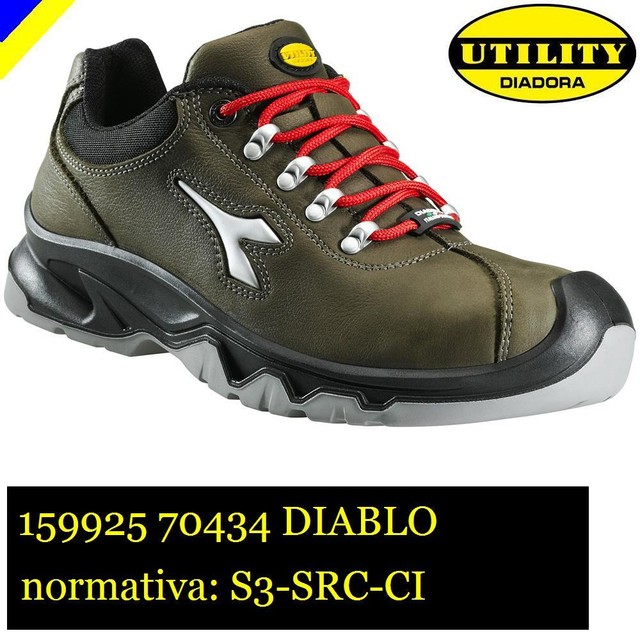Diadora Diablo Low S3 Ci Scarpe da Lavoro Unisex Adulto K5x Diadora Diablo Low S3 Ci Scarpe da Lavoro Unisex Adulto K5x