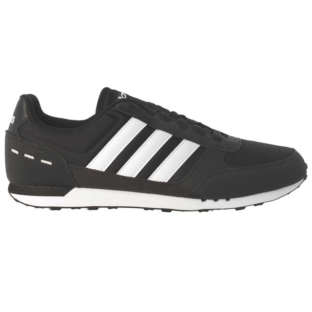 ADIDAS UOMINI Sneaker City Racer Low nero scarpe uomo casual nuovo B9683 ADIDAS UOMINI Sneaker City Racer Low nero scarpe uomo casual nuovo B9683