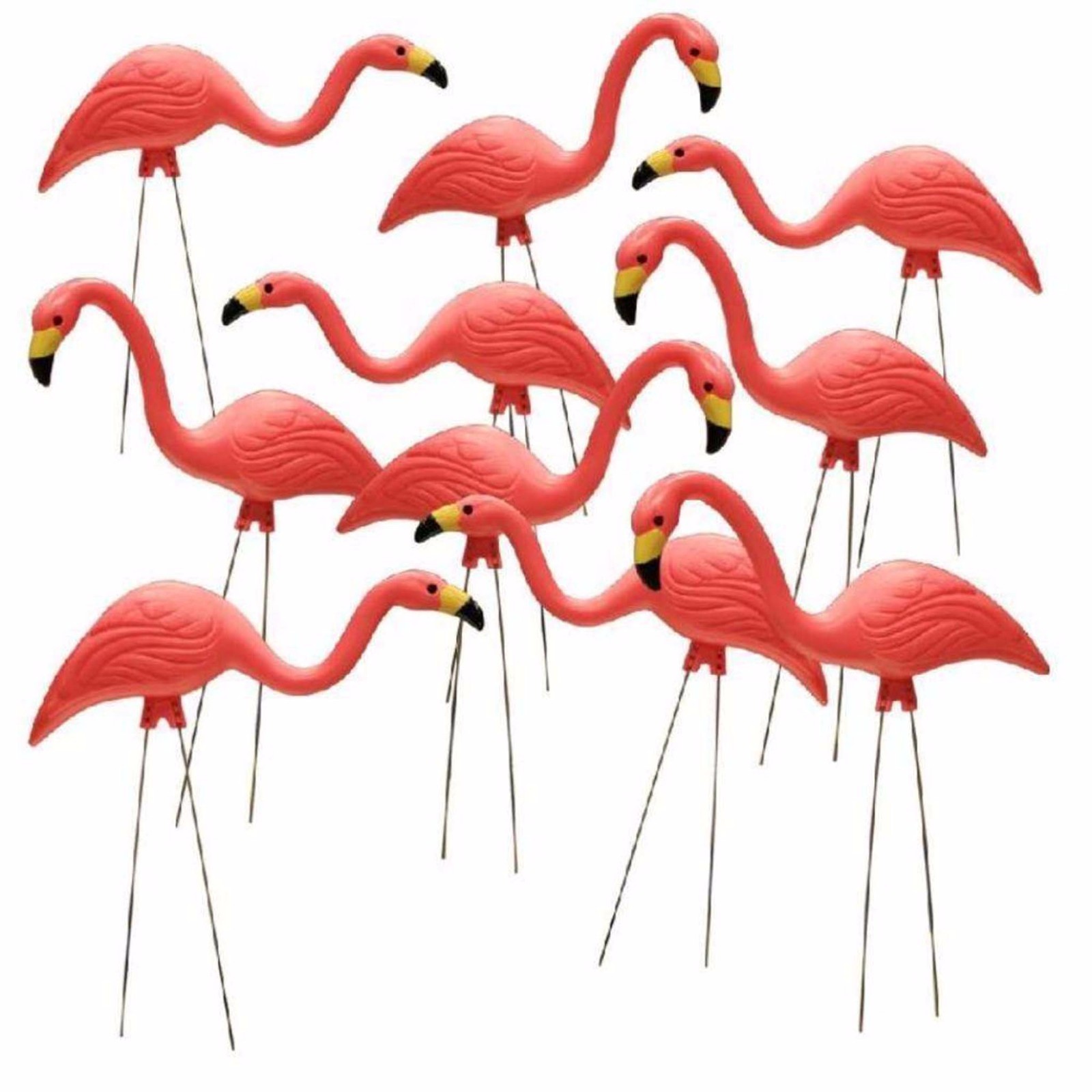 Southern Patio 26in Pink Flamingo Garden Lawn Yard Outdoor Statues Picture 1 Of 3
