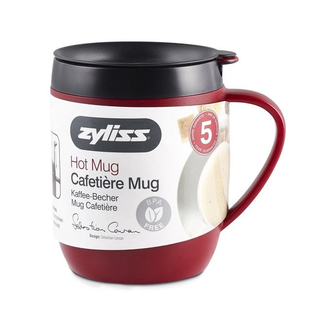 Zyliss Hot Mug And Coffee Plunger With Lid Ebay New Zyliss Hot Mug And Coffee Plunger With Lid