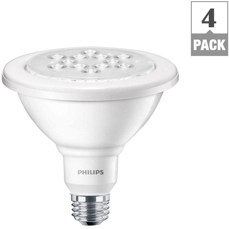 Philips 100w Equivalent Daylight 5000k Par38 Wet Rated Outdoor And Picture 1 Of 2