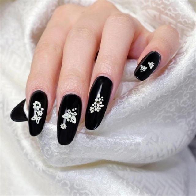 Tinksky 50 Sheets Design Self Adhesive Tip Nail Art Stickers Tinksky 50 Sheets Design Self Adhesive Tip Nail Art Stickers Decals