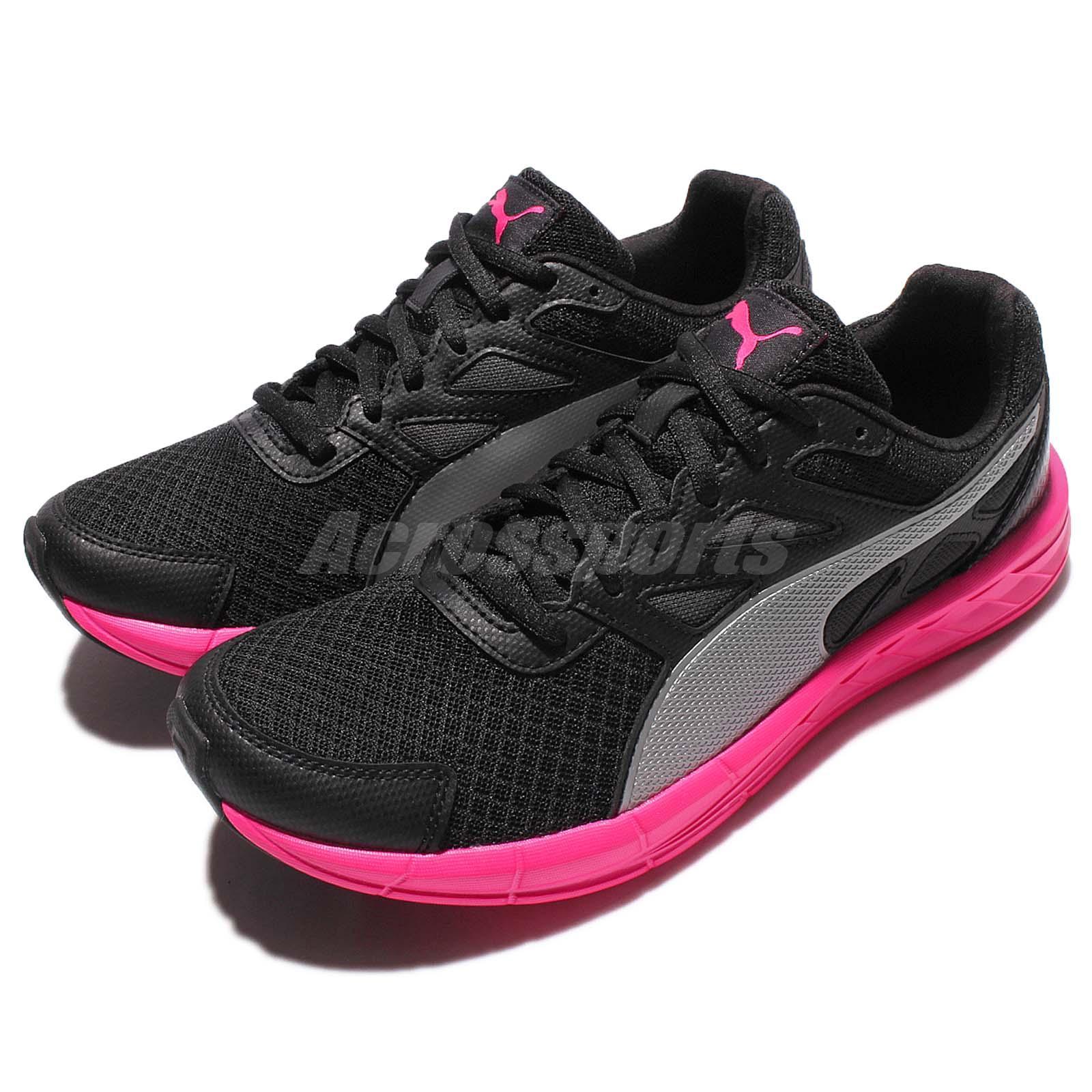 Puma Driver Wns Black Pink Womens Running Shoes Sneakers 189062 04 Puma Driver Wns Black Pink Womens Running Shoes Sneakers 189062 04