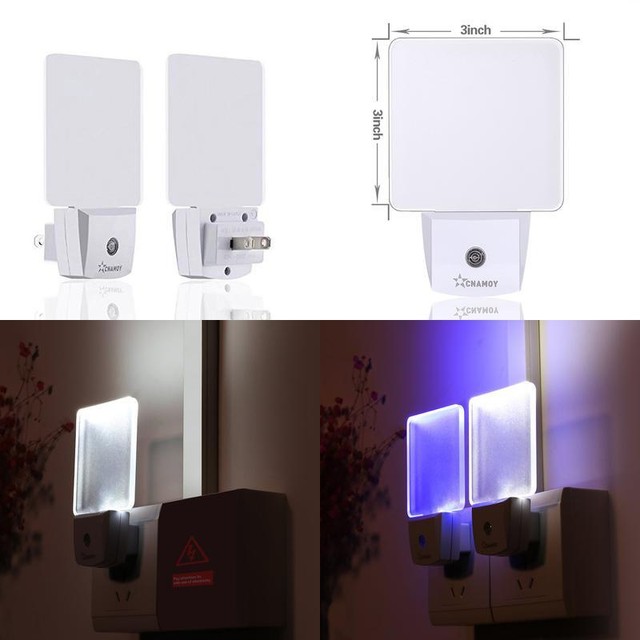 05w Plug In Led Night Light Kamp 2 Pack With Dusk To Dawn Sensor 05w Plug In Led Night Light Kamp 2 Pack With Dusk To Dawn Sensor Daylight