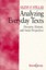 NEW Analyzing Everyday Texts by Glenn F. Stillar BOOK (Paperback) Free P&H