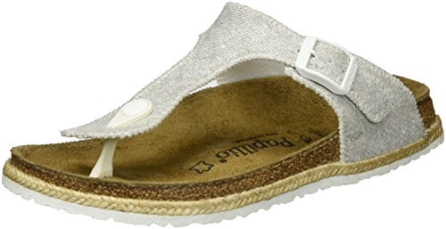 Grau 35 EU PAPILLIOGIZEH BIRKOFLOR INFRADITO DONNA GRIGIO BEACH LIGTH GREY Grau 35 EU PAPILLIOGIZEH BIRKOFLOR INFRADITO DONNA GRIGIO BEACH LIGTH GREY
