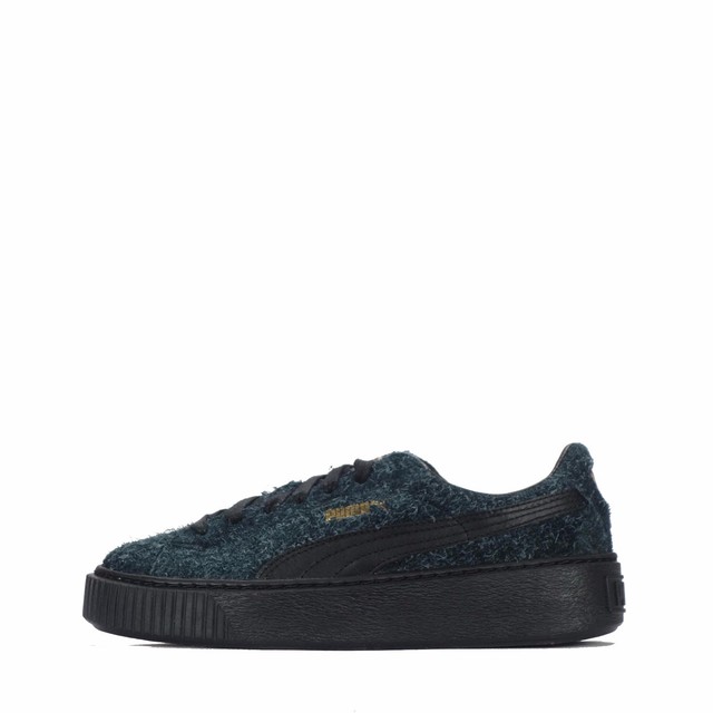 Puma Suede plateau Elementale Donna Scarpe nere / Black Puma Suede plateau Elementale Donna Scarpe nere / Black