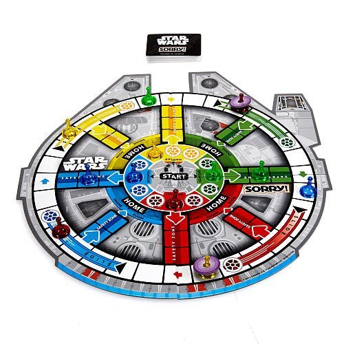 Sorry Star Wars Edition Family Board Game 2014 Disney Hasbro The Sorry Star Wars Edition Family Board Game 2014 Disney Hasbro The