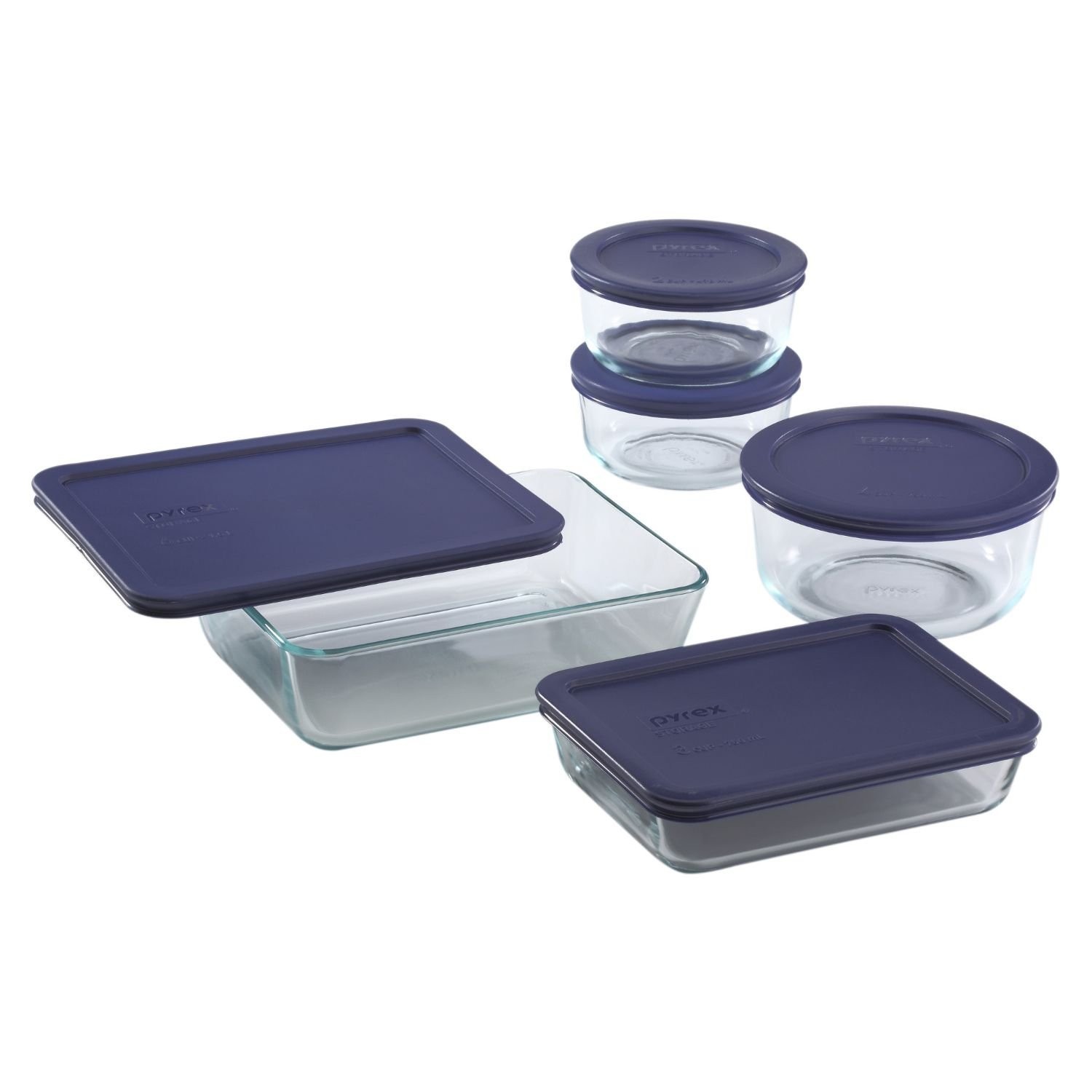 Pyrex 10 Piece Simply Food Storage Set Clear Picture 1 Of 6