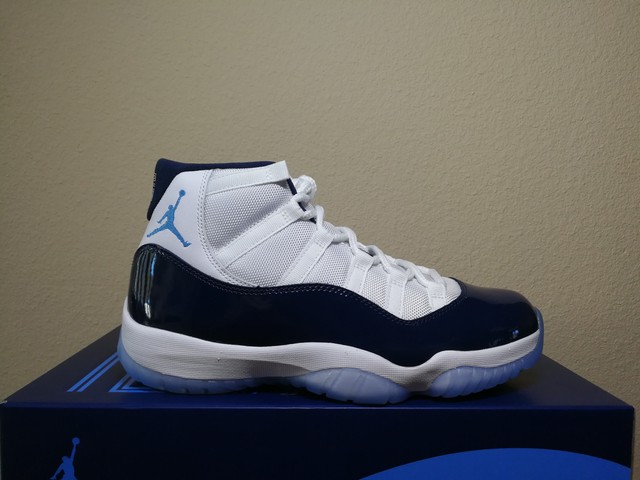 Nike Air Jordan 11 Win Like 82 XI Retro Midnight Navy White 378037 123 size 10.5 Nike Air Jordan 11 Win Like 82 XI Retro Midnight Navy White 378037 123 size 10.5