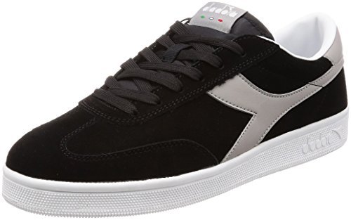 Diadora Field Sneaker Uomo Nero Nerogrigio Paloma 41 EU 7.5 UK Diadora Field Sneaker Uomo Nero Nerogrigio Paloma 41 EU 7.5 UK
