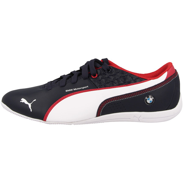 Puma BMW MS Drift Cat 6 NM Scarpe Sneaker Formula 1 bianco blu 305483 01 Puma BMW MS Drift Cat 6 NM Scarpe Sneaker Formula 1 bianco blu 305483 01