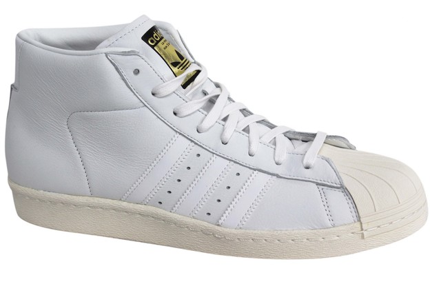 Adidas Originals Pro Model Vintage DLX Cordon cuero blanco Adidas Originals Pro Model Vintage DLX Cordon cuero blanco