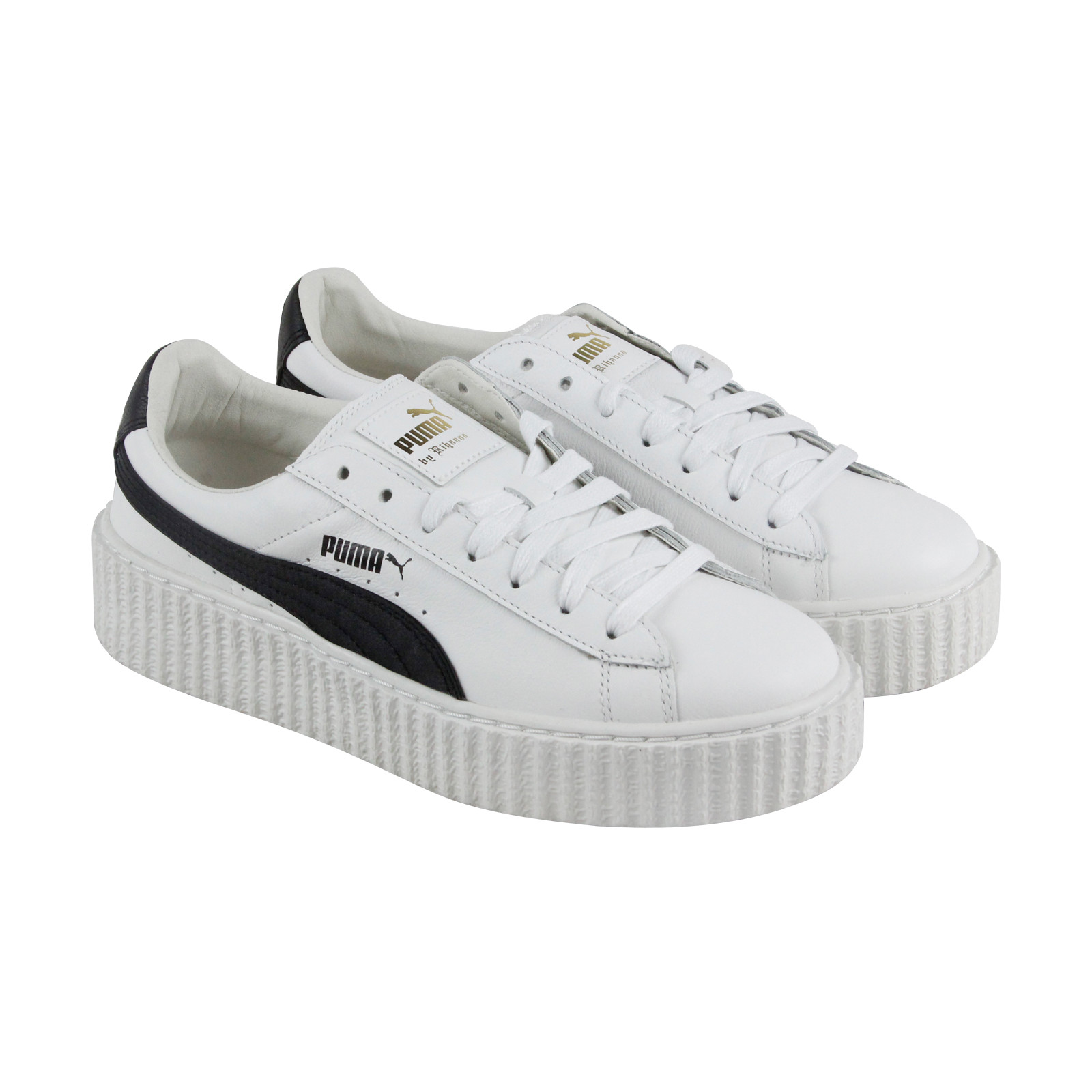 puma creeper white & black puma creeper white & black