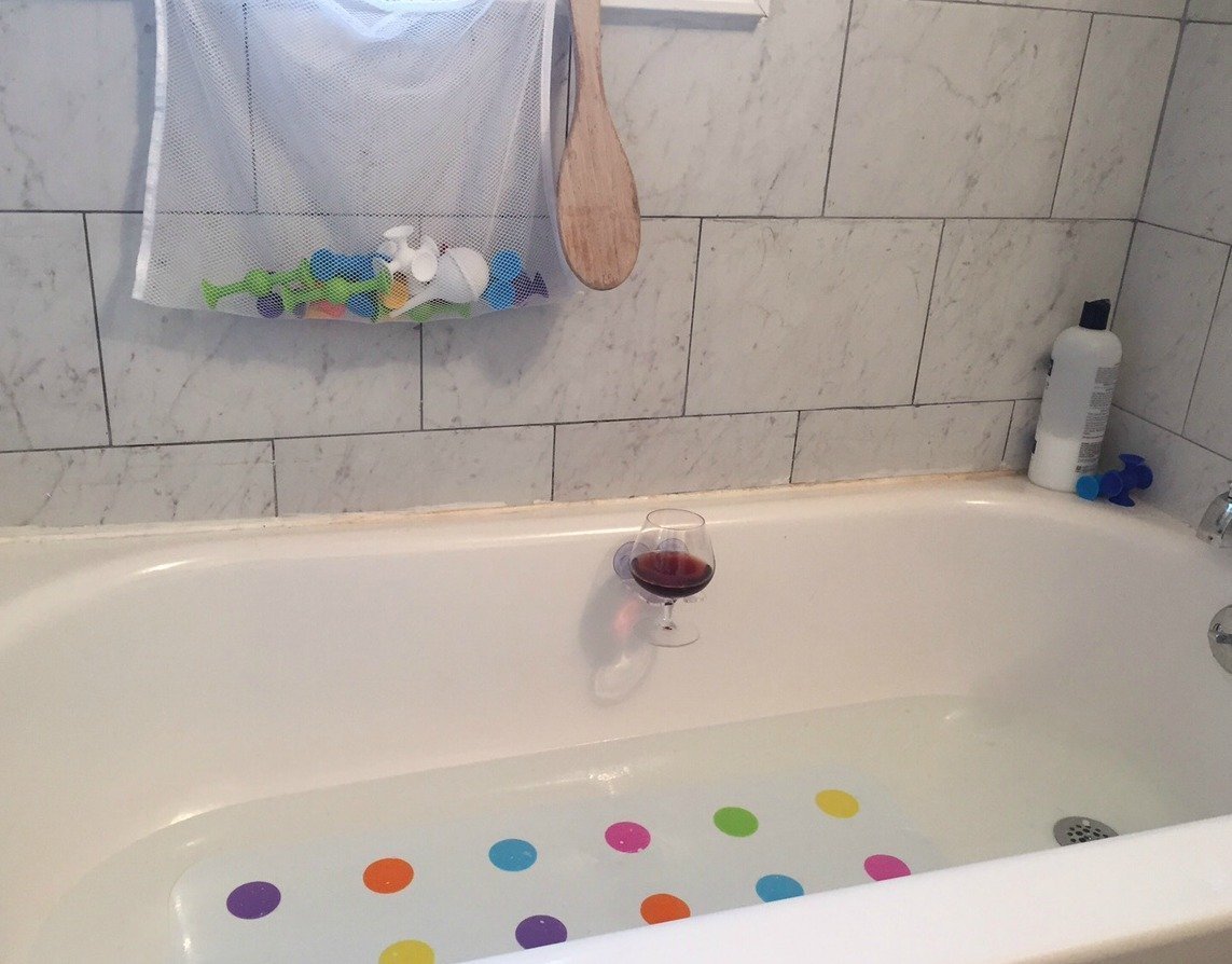 Bar Tools Glasses Bathlax Bathtub Wine Glass Holder Caddy Bridal 8