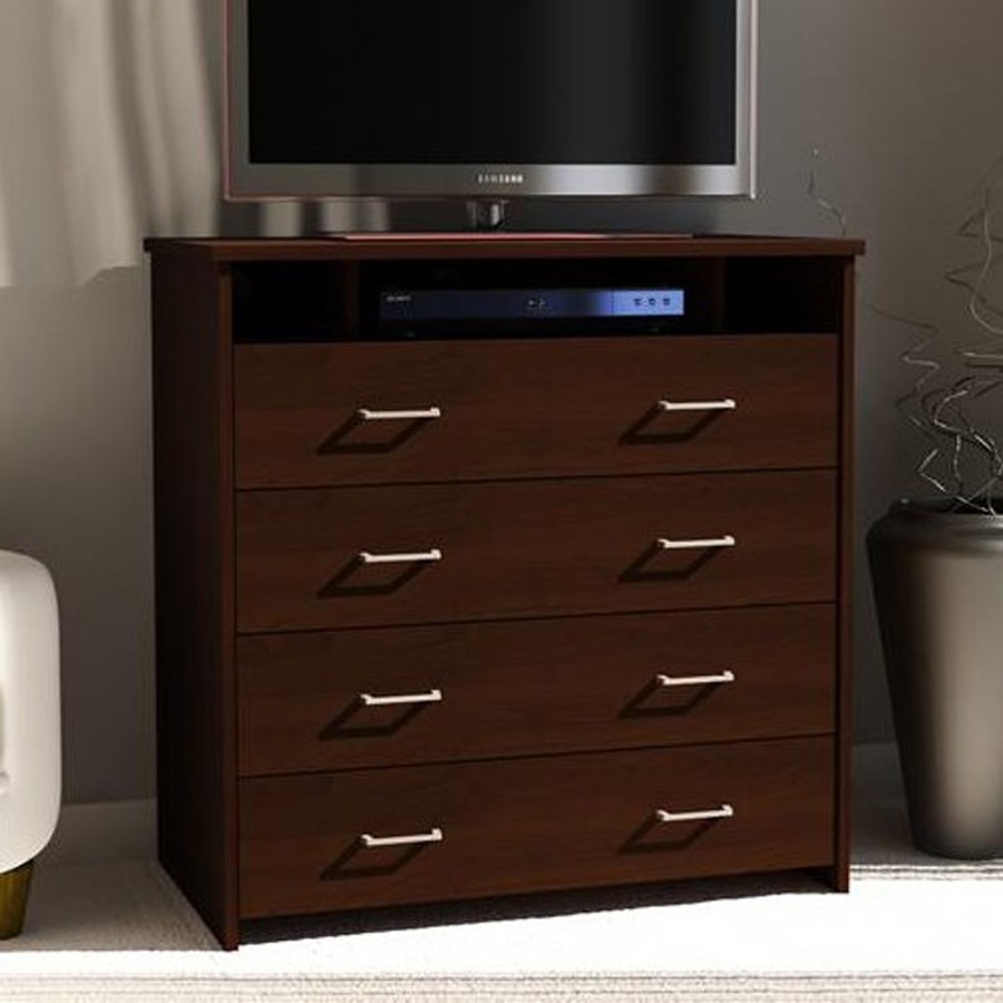 Ameriwood 4 Drawer Media Dresser 5515012pcom Ebay Picture 1 Of 3