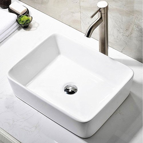 Ufaucet Modern Porcelain Above Counter White Ceramic Bathroom Vessel Ufaucet Modern Porcelain Above Counter White Ceramic Bathroom Vessel Sink Ebay