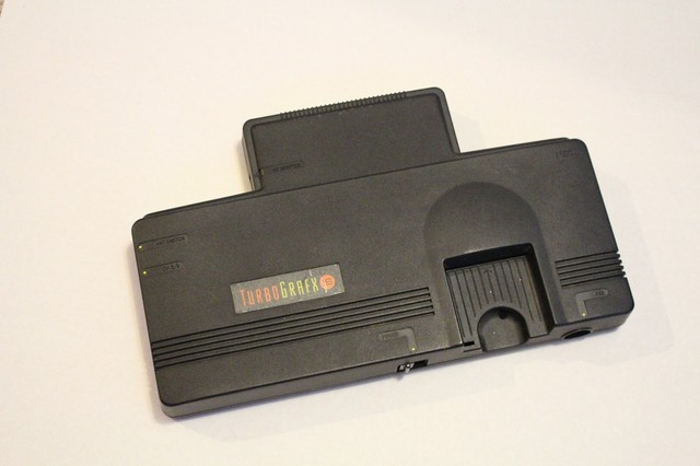 NEC TurboGrafx-16 Launch Edition Black Console - RF Issues, with Power supply