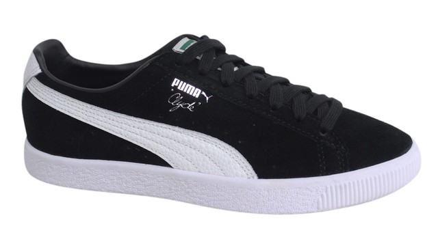 Puma Clyde stringati neri in pelle scamosciata Sneaker Uomo 361703 01 D137 Puma Clyde stringati neri in pelle scamosciata Sneaker Uomo 361703 01 D137