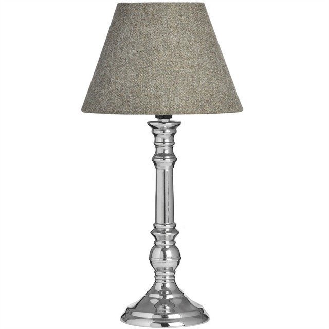 Yorkshire Collection Ripley Table Lamp In Modern Design Nickel Stand Yorkshire Collection Ripley Table Lamp Base Only Modern Design Nickel Stand