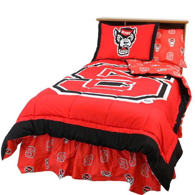 Ncsu Nc State Wolfpack Bedding Comforter Sham Set Queen Ncsu Nc State Wolfpack Bedding Comforter Sham Set