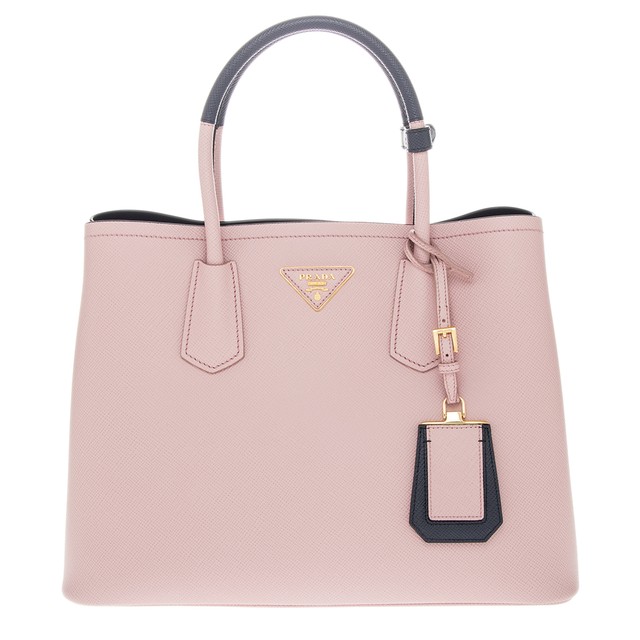 Prada Saffiano Leather Tote Ebay Prada Women S Double Bag Pink
