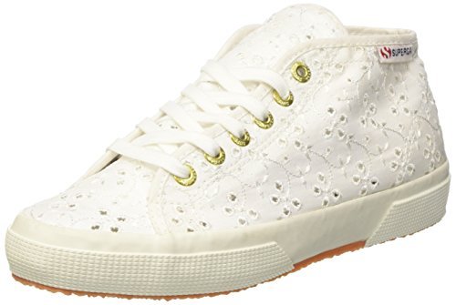 Tg. 35 EU Superga 2754Sangallosatinw Sneaker a Collo Alto Donna Bianco 35 Tg. 35 EU Superga 2754Sangallosatinw Sneaker a Collo Alto Donna Bianco 35