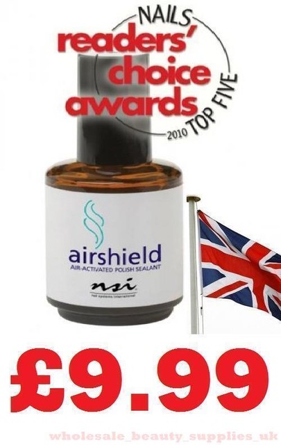 Nsi Airshield Air Activated Nail Polish Sealant Top Coat 15ml Ebay Nsi Airshield Air Activated Nail Polish Sealant Top Coat 15ml