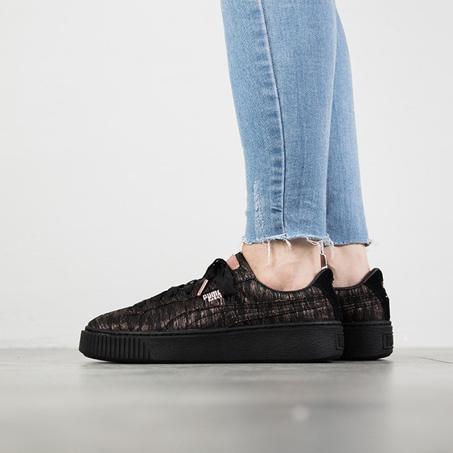 puma basket platform velvet puma basket platform velvet