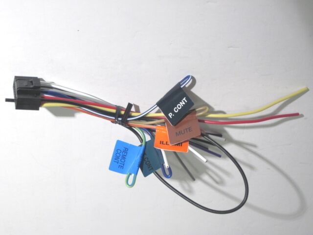 Original Kenwood Dnx891hd Wire Harness Oem A1