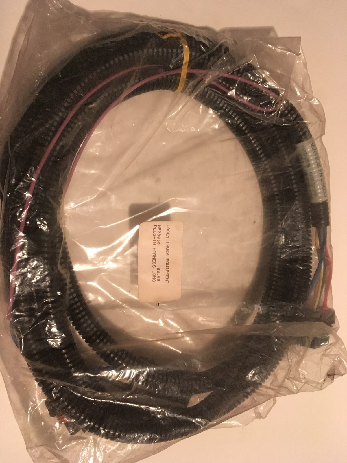 item 2 WESTERN/ FISHER SNOW PLOW PLUG-IN WIRING HARNESS LONG 28030 -WESTERN/ FISHER SNOW PLOW PLUG-IN WIRING HARNESS LONG 28030