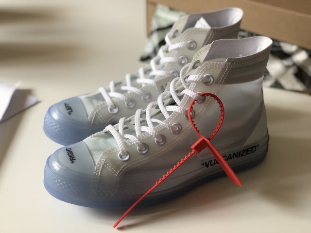 Converse x Off White Chuck 70 Hi The Ten US4 EU36.5 Virgil Abloh Converse x Off White Chuck 70 Hi The Ten US4 EU36.5 Virgil Abloh