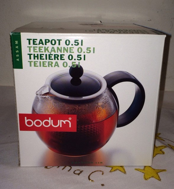 Bodum Assam Teapot 1842 Tea Press 0 5l 17 Fl Oz Black Made In Bodum Assam Teapot 1842 Tea Press 0 5l 17 Fl Oz Black New Made