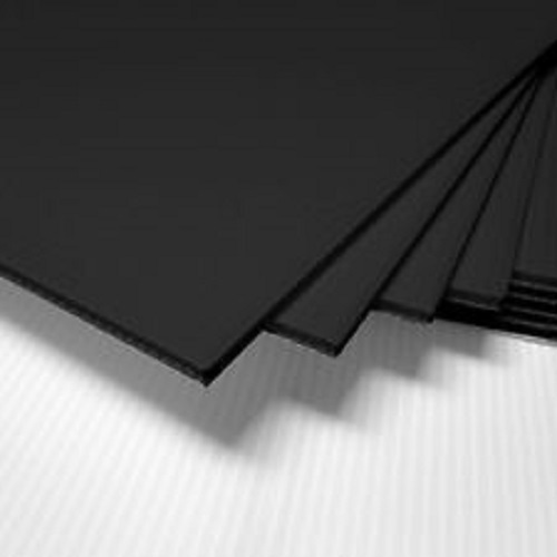4mm black 48 x 24 4 pcs corrugated plastic coroplast sheets sign coroplast sheets